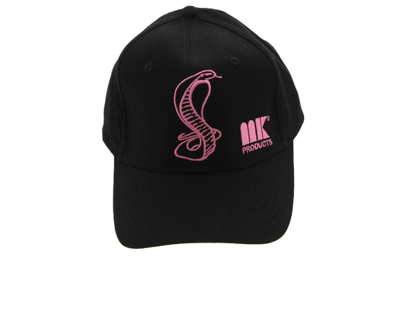 Pink On Black BCA Fitted Hat