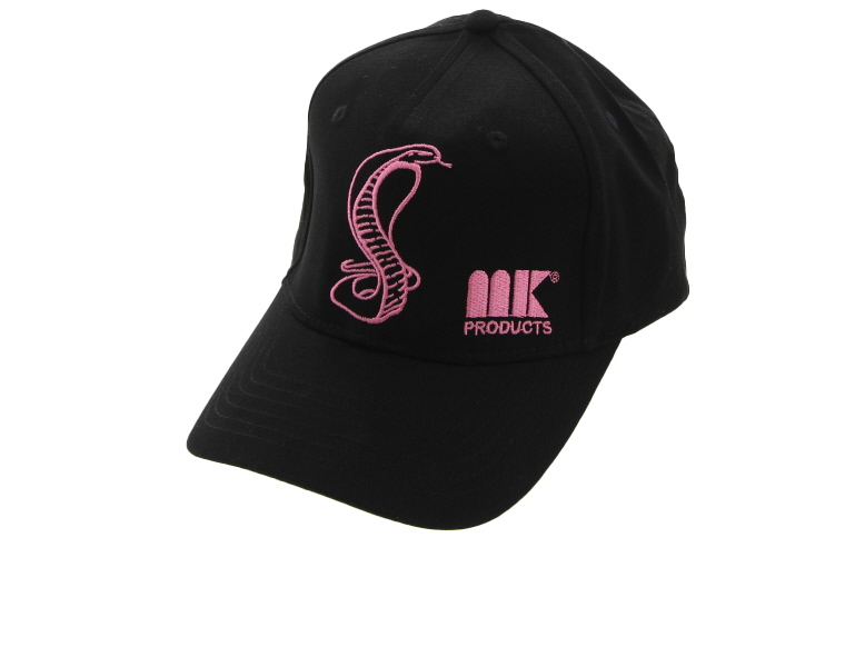 Pink On Black BCA Fitted Hat