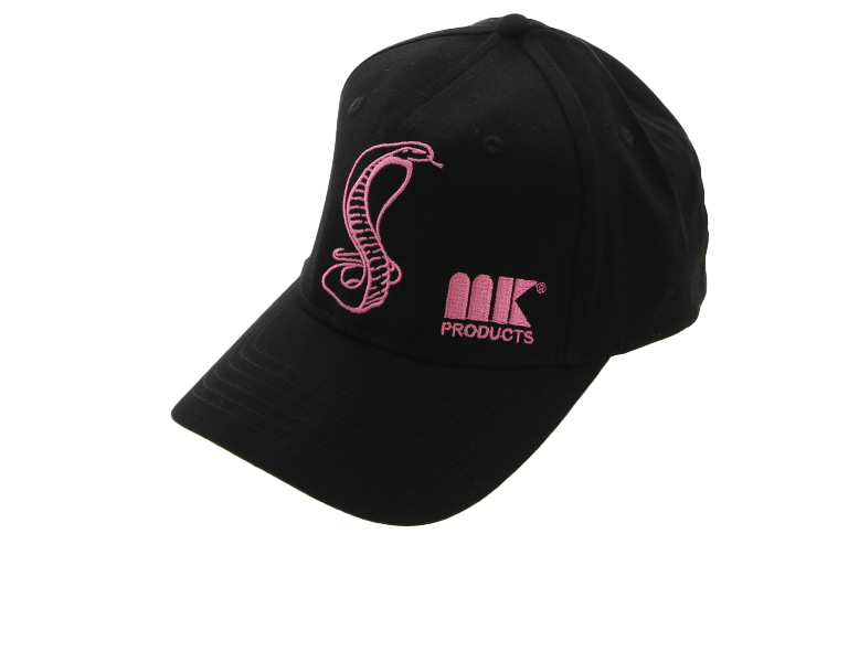 Pink On Black BCA Fitted Hat