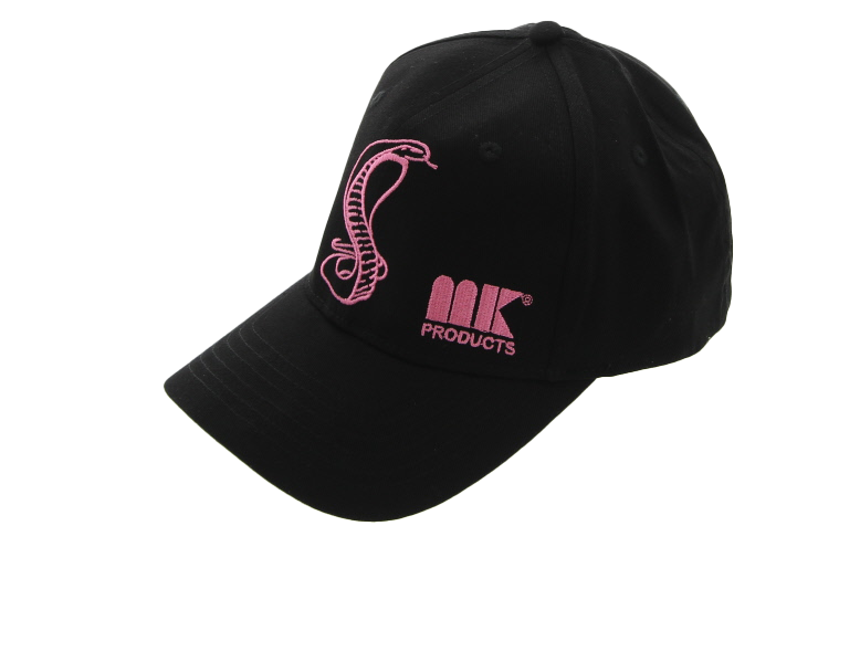 Pink On Black BCA Fitted Hat