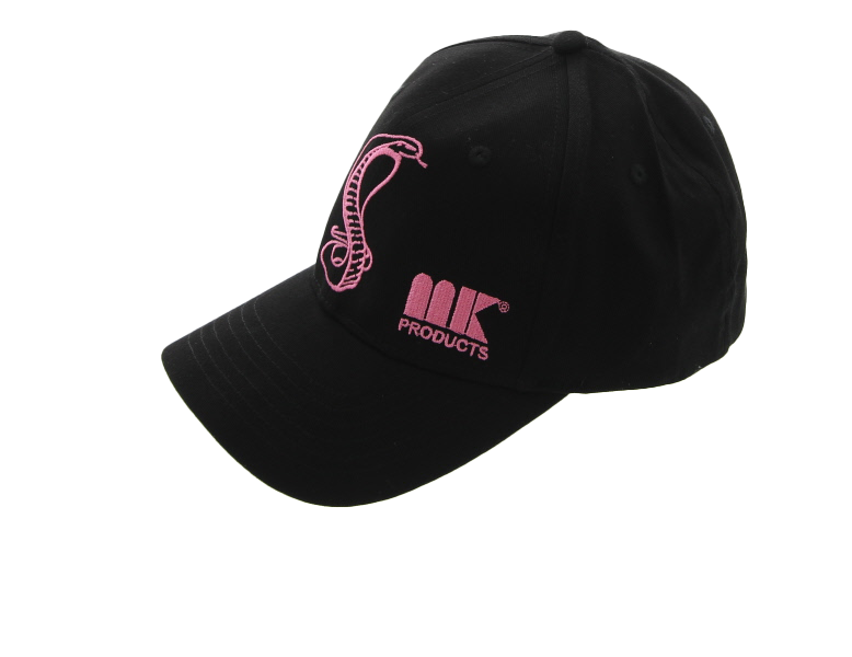 Pink On Black BCA Fitted Hat