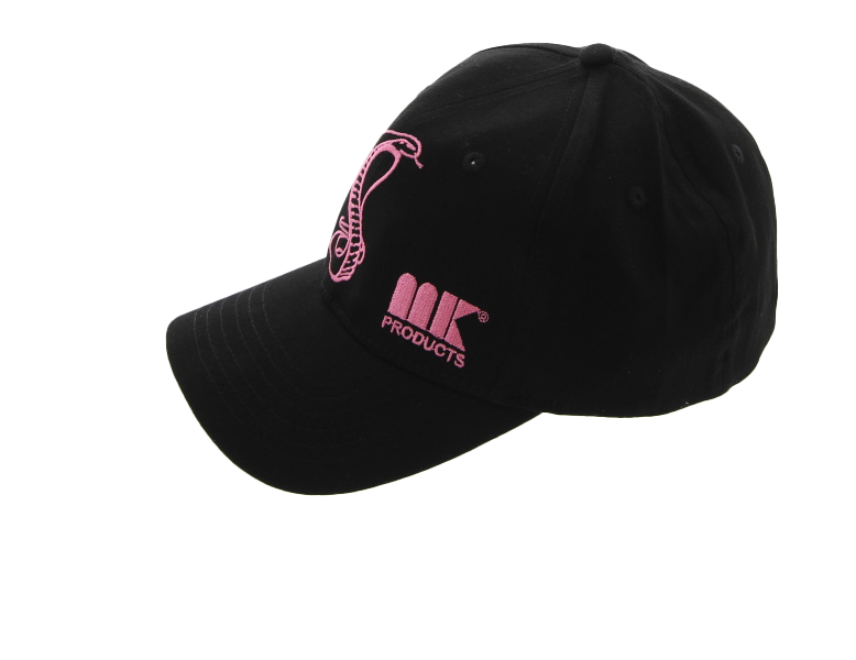 Pink On Black BCA Fitted Hat