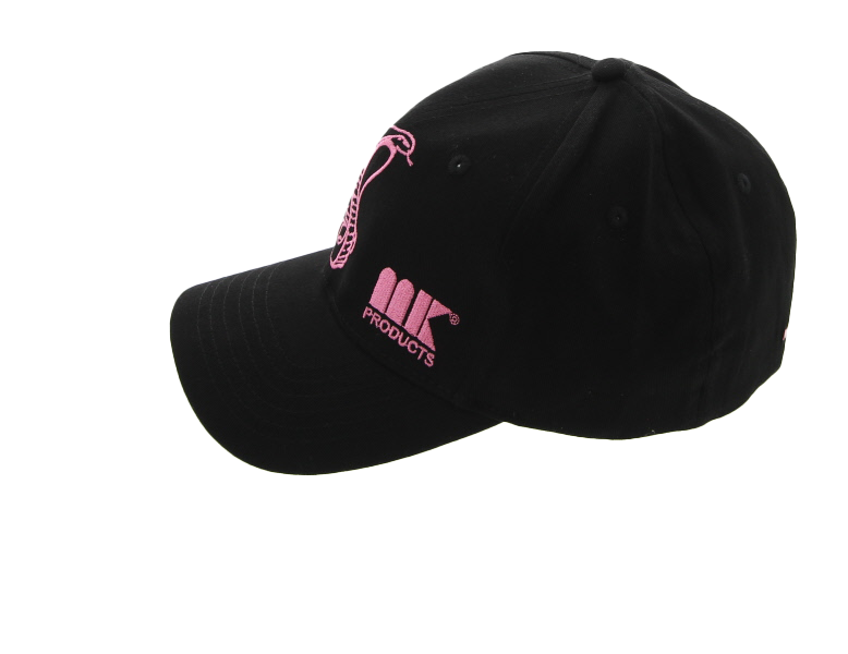 Pink On Black BCA Fitted Hat