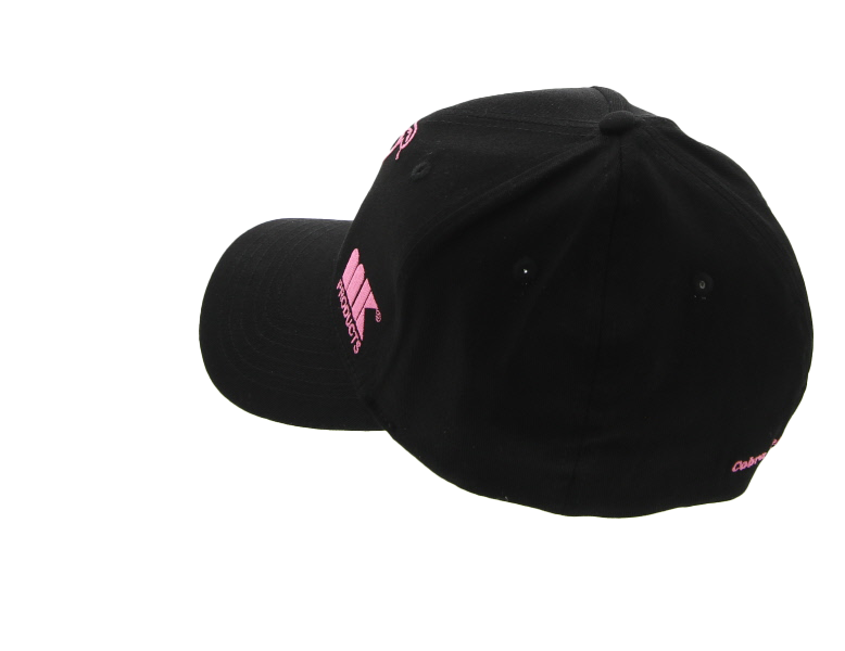 Pink On Black BCA Fitted Hat