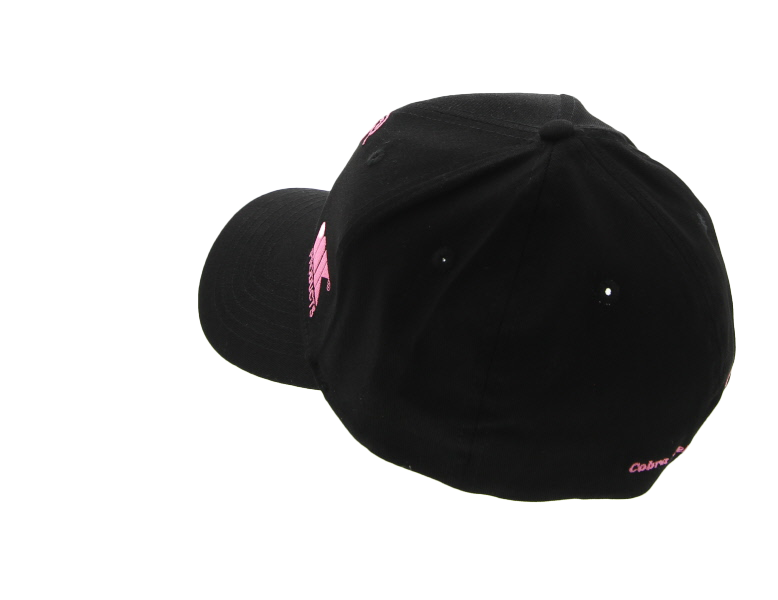 Pink On Black BCA Fitted Hat