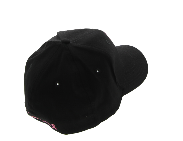 Pink On Black BCA Fitted Hat