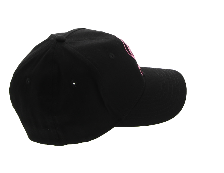 Pink On Black BCA Fitted Hat