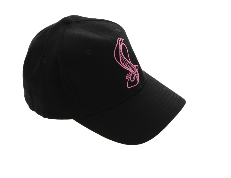 Pink On Black BCA Fitted Hat