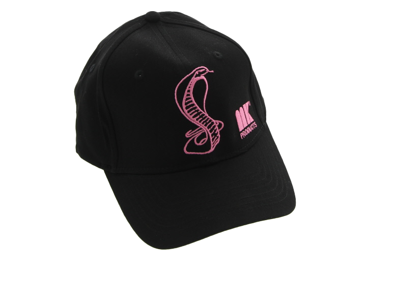 Pink On Black BCA Fitted Hat